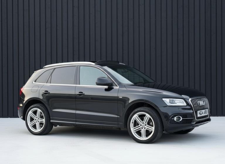 AUDI Q5 S LINE PLUS QUATTRO 3.0 TDI V6 DIESEL AUTO 4X4 2014 [14] BLACK