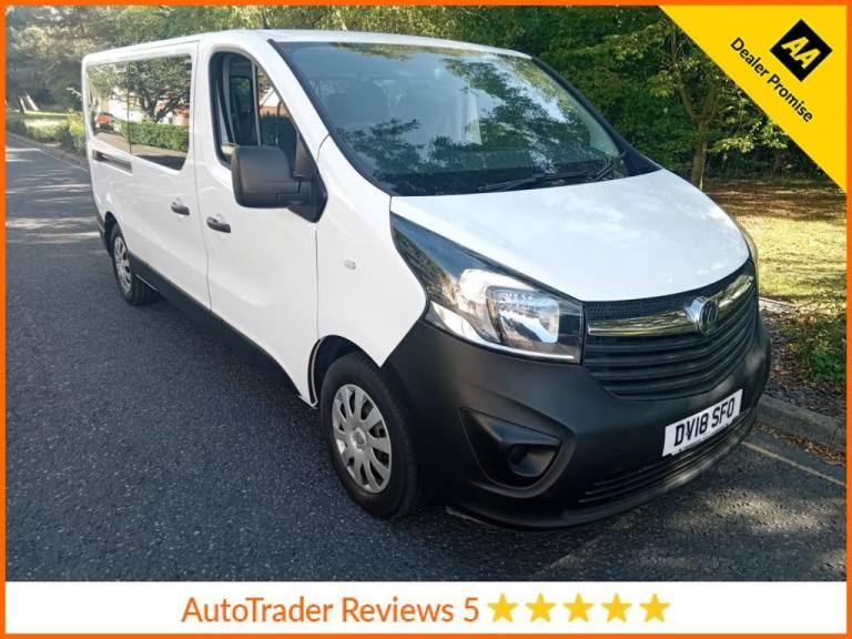 2018 Vauxhall Vivaro 1.6 CDTi 2900 BiTurbo ecoTEC Minibus 5dr Diesel Manual L2 H1 Euro 6 (s/s) ( ...