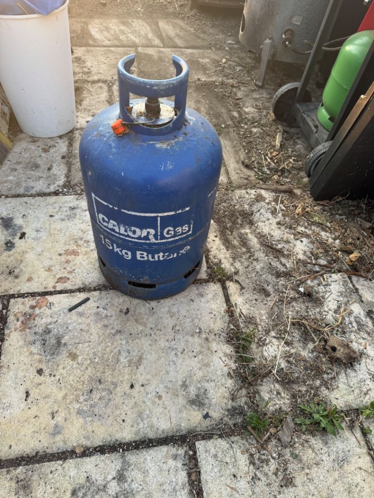 Calor Gas 15kg Butane Bottle – Used, Fair Condition