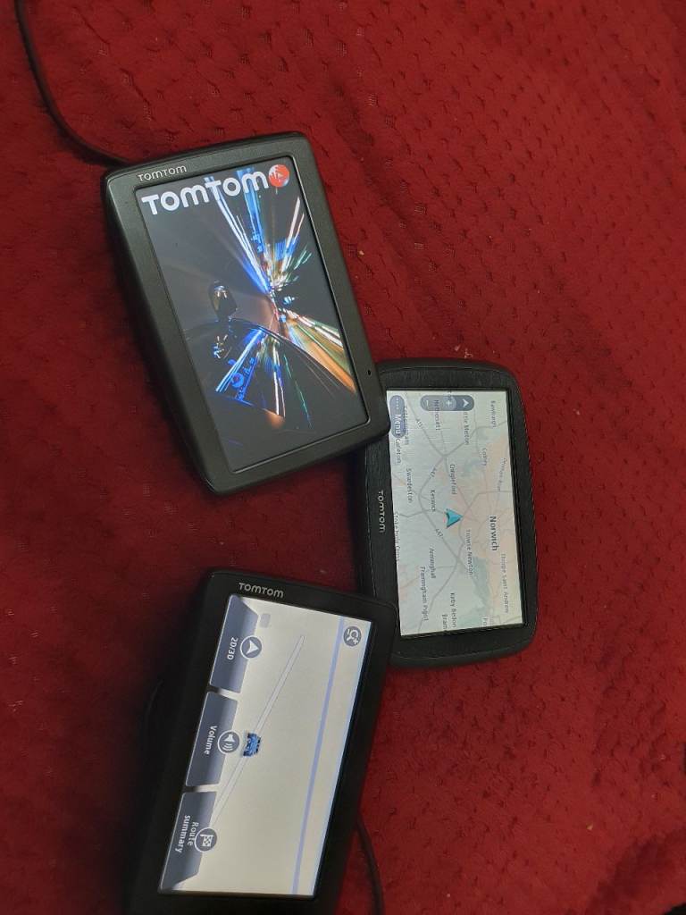 Tomtom via start 50 UK map European map 