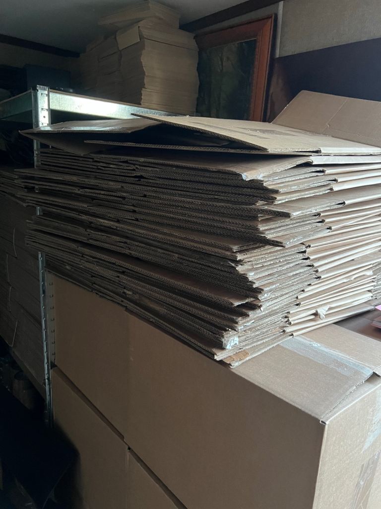 Second Hand Double wall cardboard boxes 