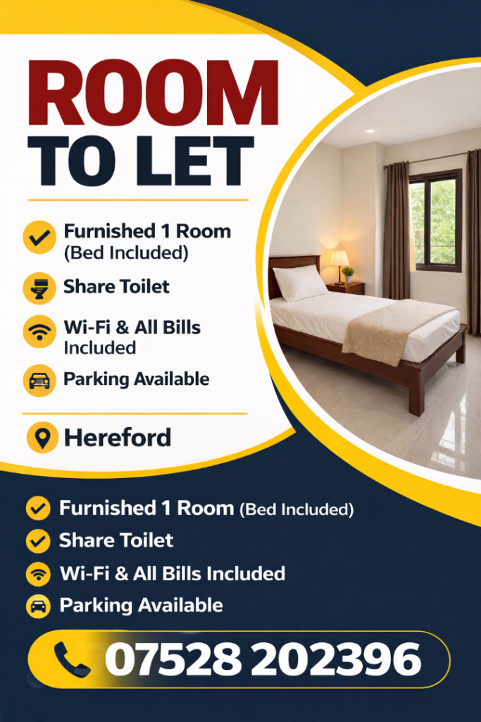 Furnished Room to Let 