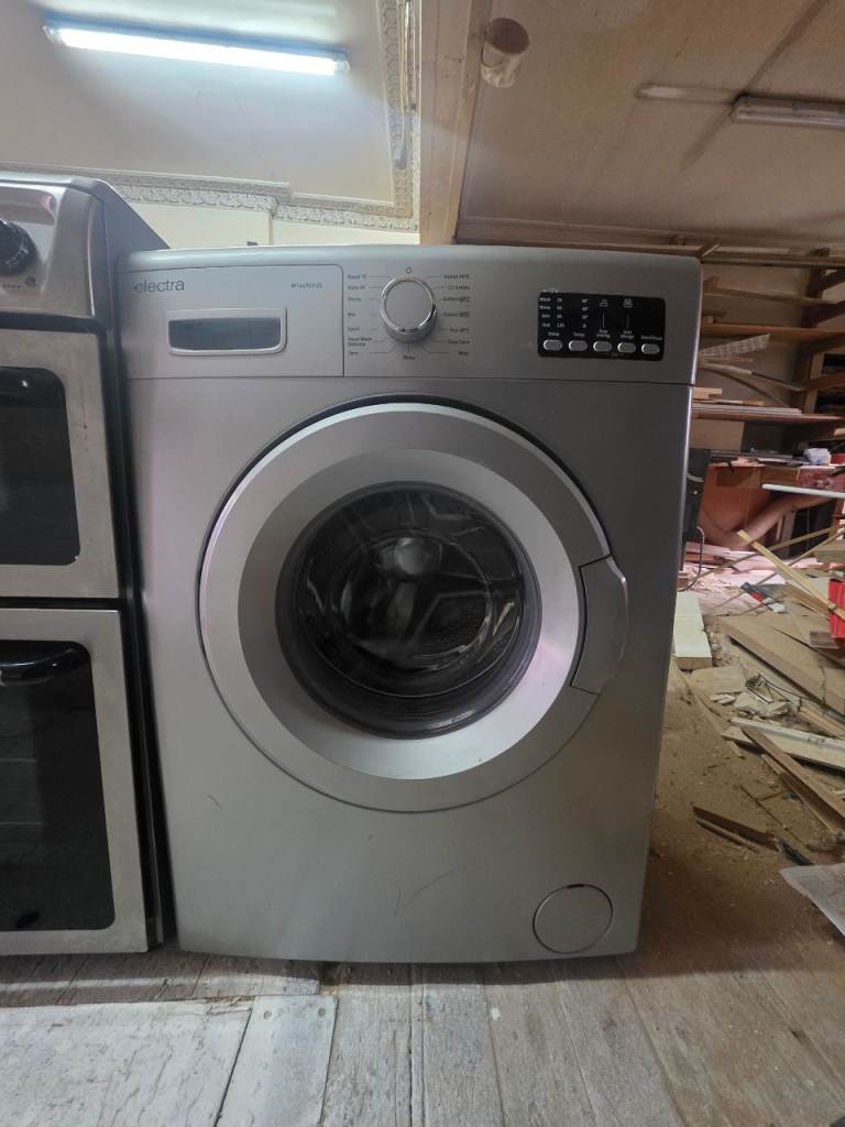 DELTER Washing Machine – Silver, Good Working Order