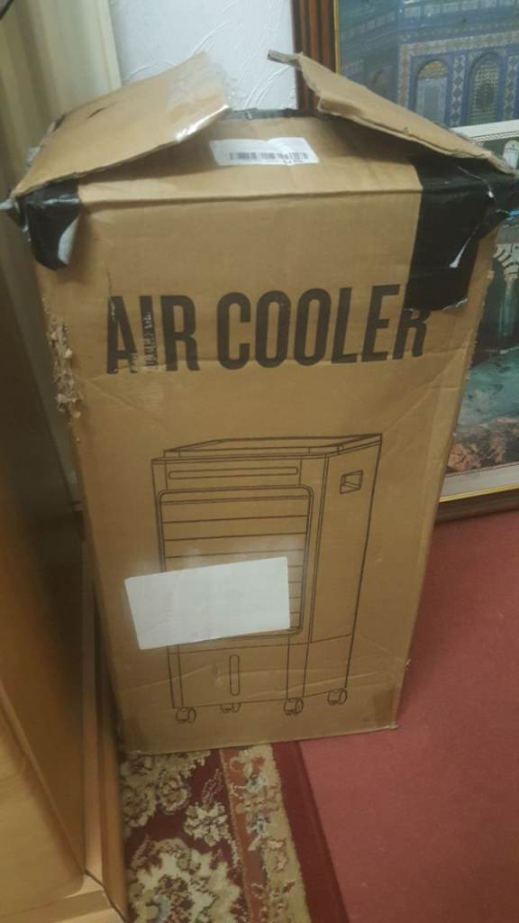 air cooler boxed. 