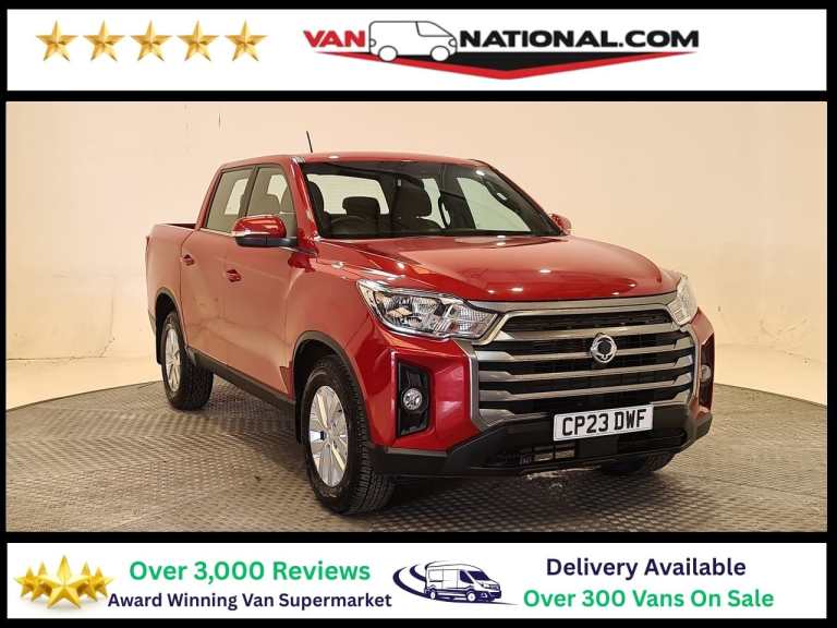2023 Ssangyong Musso 2.2D EX 180 BHP DOUBLE CAB PICKUP MANUAL Pickup Diesel Manual