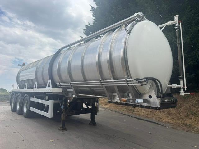 2015 CROSSLAND STAINLESS STEEL 30,000LTR VACUUM TANK TRAILER 
