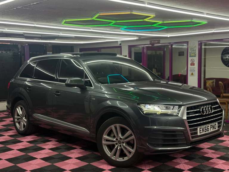 2016 Audi Q7 3.0 TDI 218 Quattro S Line 5dr Tip Auto ESTATE Diesel Automatic