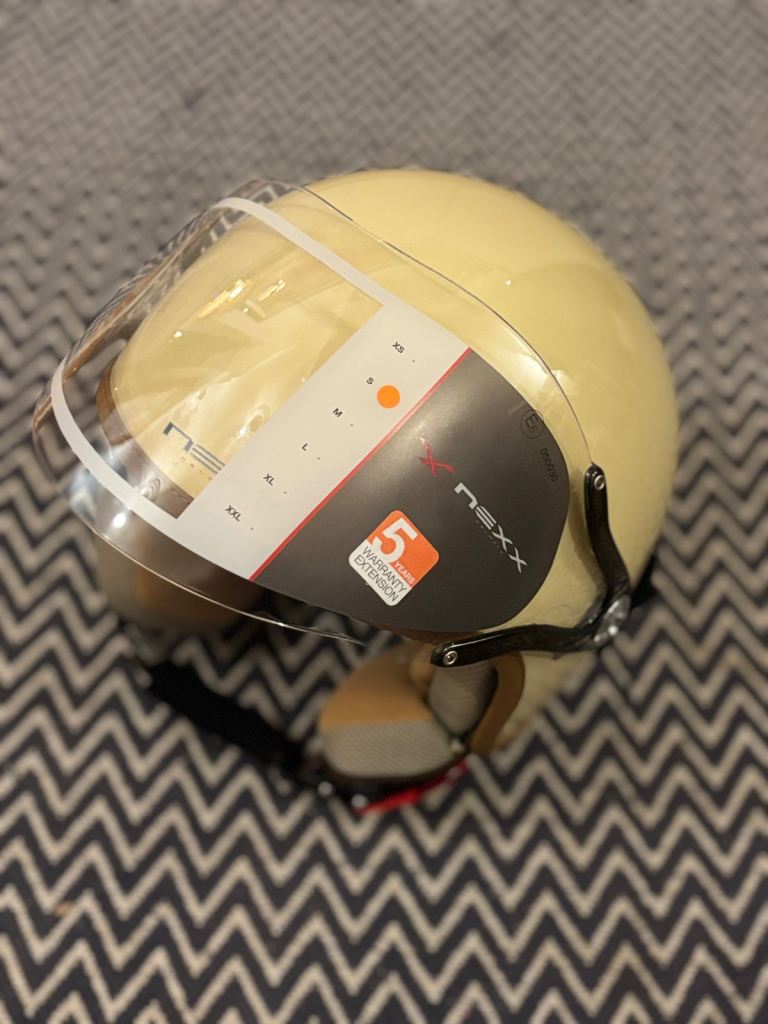 Nexx SX.60 Jazzy Motorbike Helmet Cream - Small