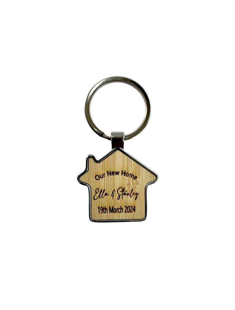 House Shape Keyring