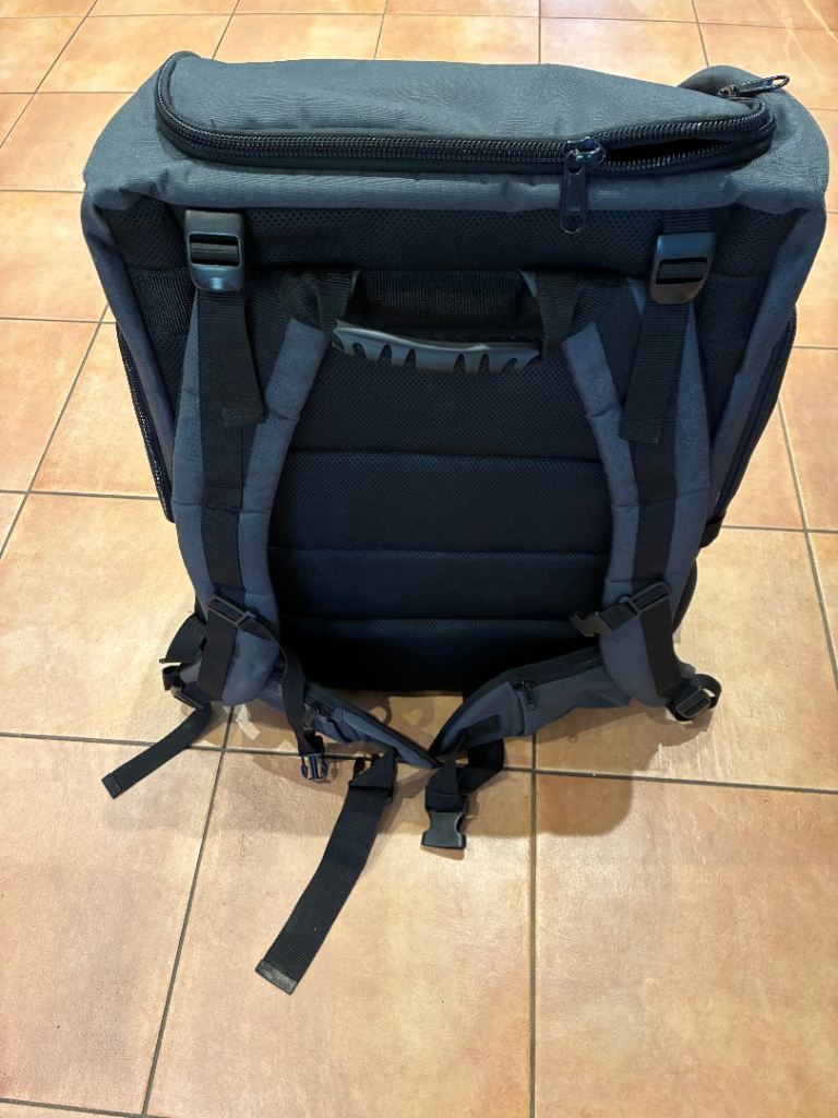 Tarigs PeakStone Dog Backpack - Large, Dark Gray