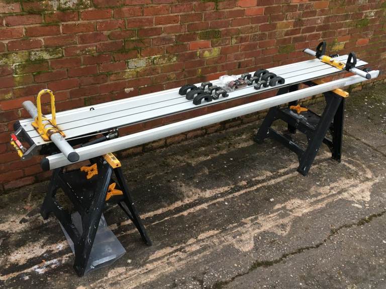 RHINO SAFE STOW 3 LADDER STORAGE ON VAN