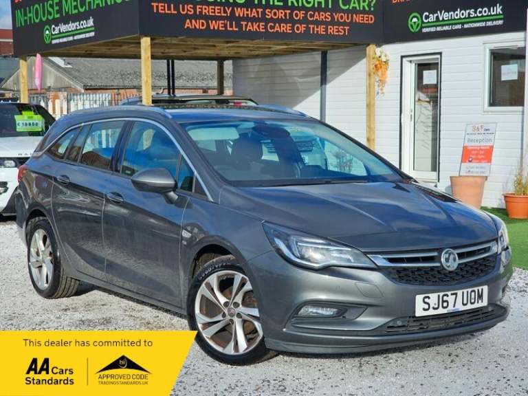 2017 Vauxhall Astra 1.4i Turbo SRi Sports Tourer Euro 6 5dr ESTATE Petrol Manual