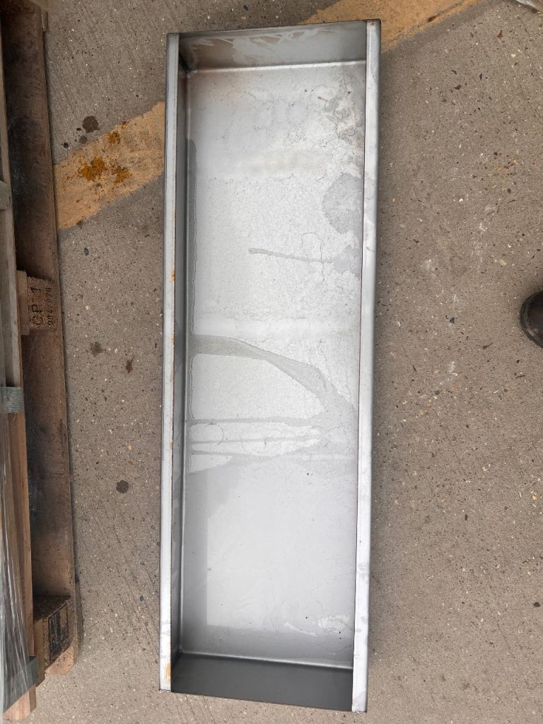 Stainless steel gastro trays, for bbqs, flowers, fire pits etc 
