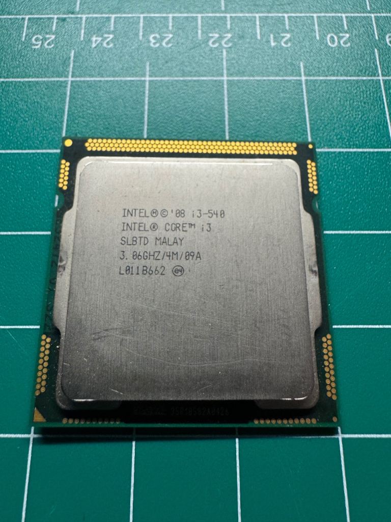 Intel CPU i3-540