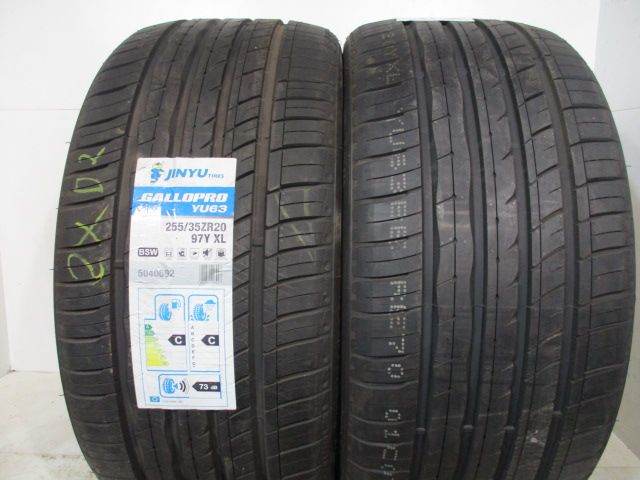 D2  2X 255/35/20 97Y ZR JINYU GALLOPRO XL DOT 2X 1418 NEW TYRES