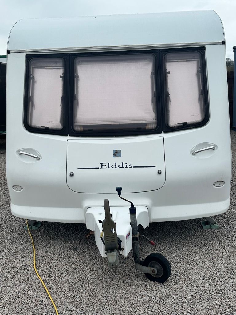 Elddis firestorm 534 4 berth 2004 caravan with fixed bed 