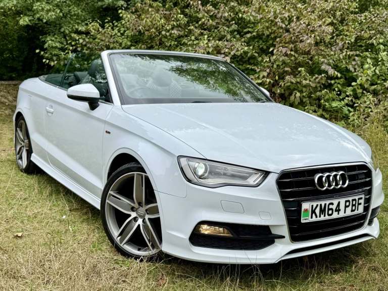 2014 Audi A3 2.0 TDI S Line 2dr CONVERTIBLE DIESEL Manual
