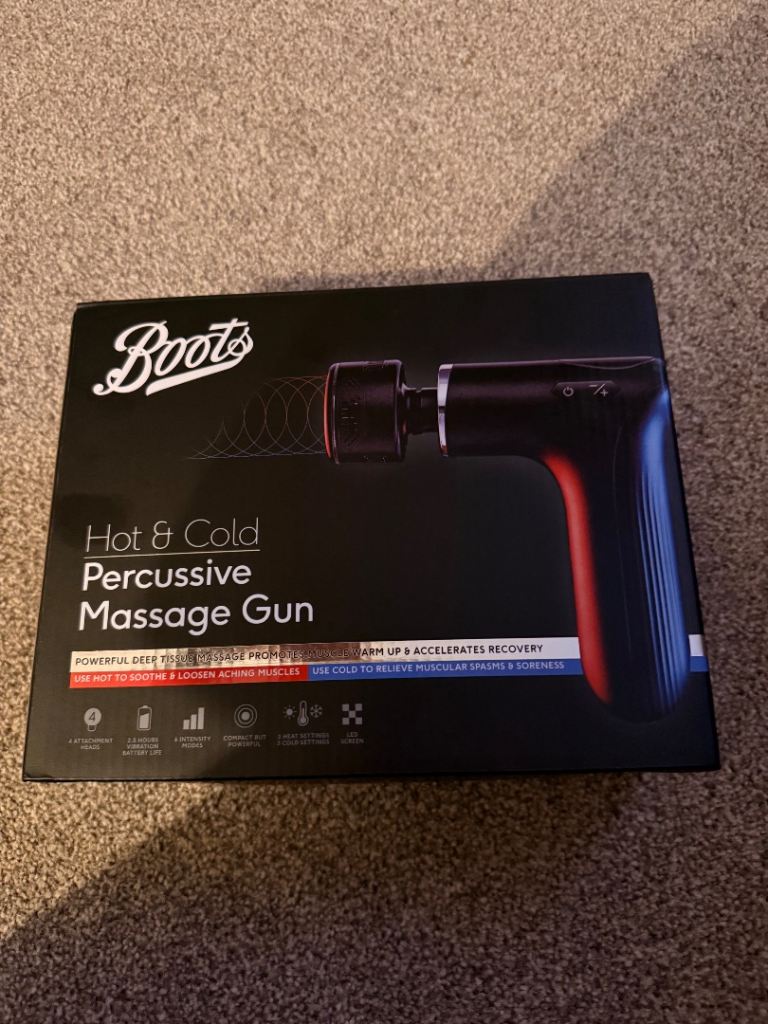 Boots Hot & Cold Massage Gun (NEW)