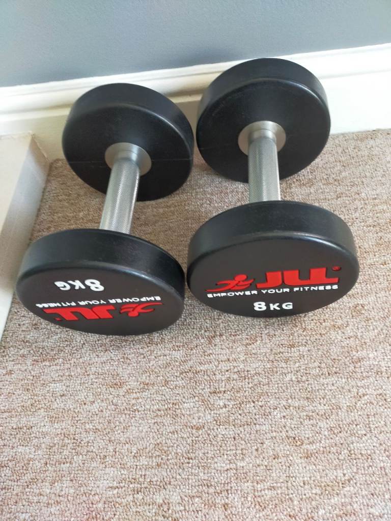 8 KG Dumbells