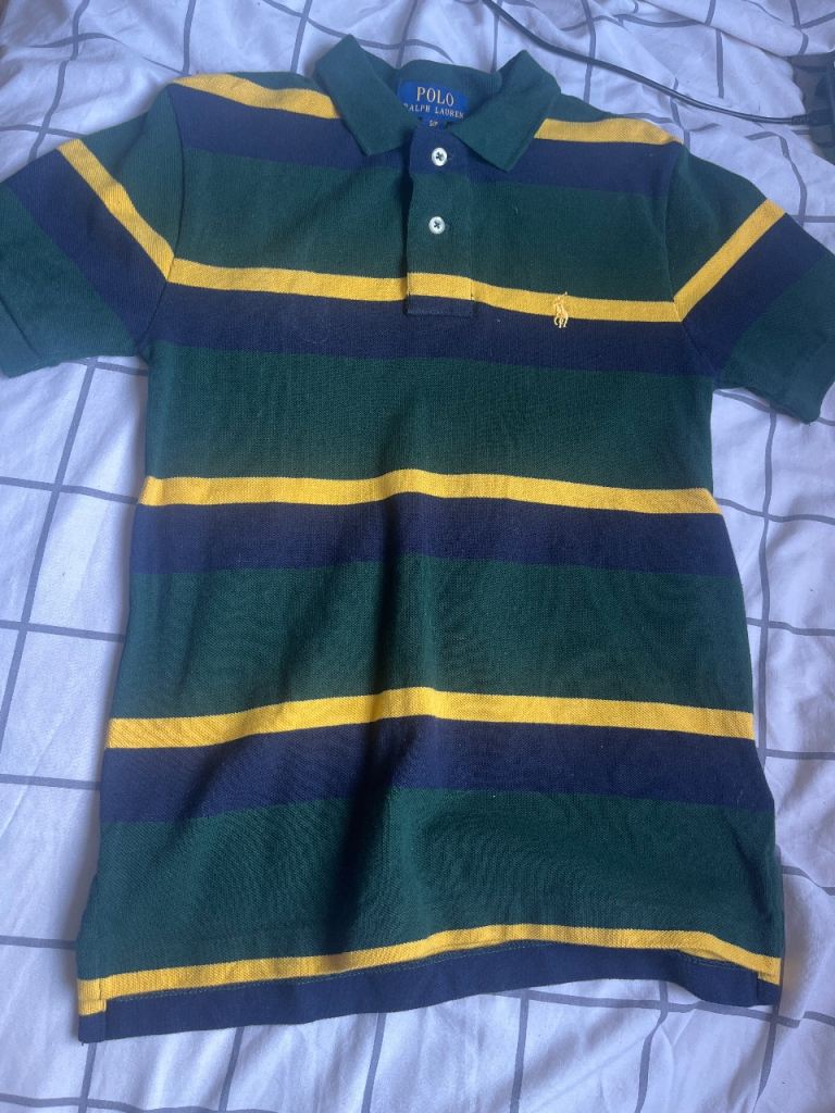 Polo Ralph Lauren Striped Polo Shirt - Good Condition