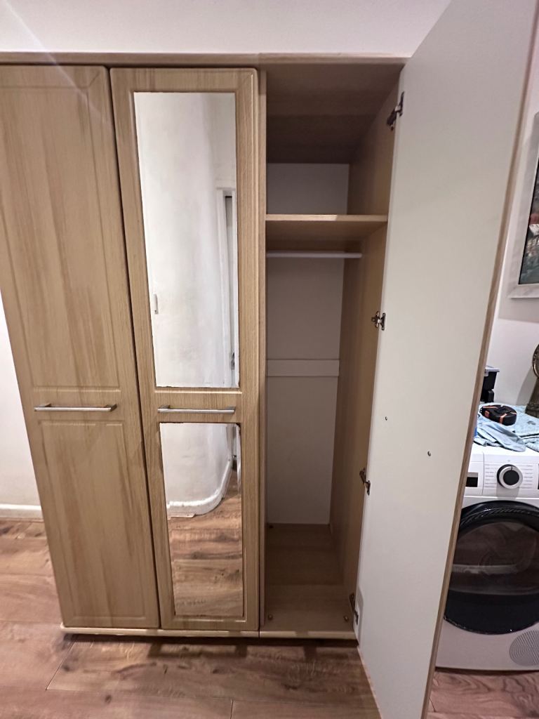 3 Door Wardrobe 