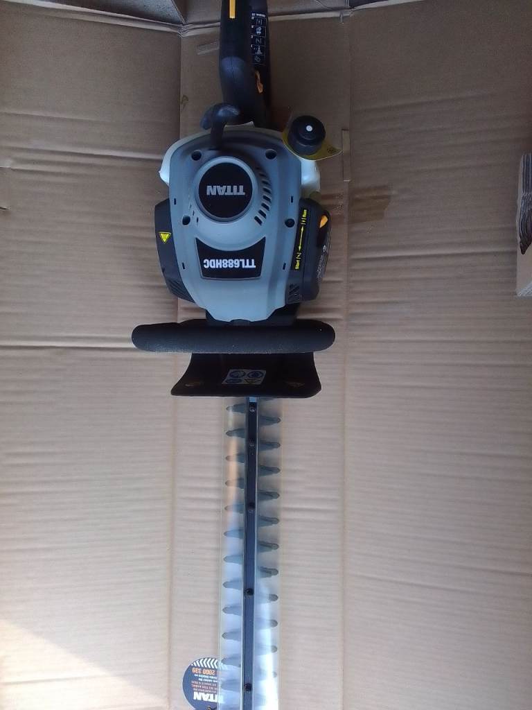 Titan 2 stroke hedge trimmer.