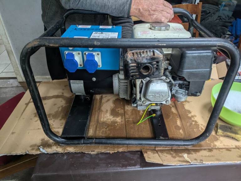Heavy Duty Stephill 5.0kVA Petrol Generator (Dual Voltage)
