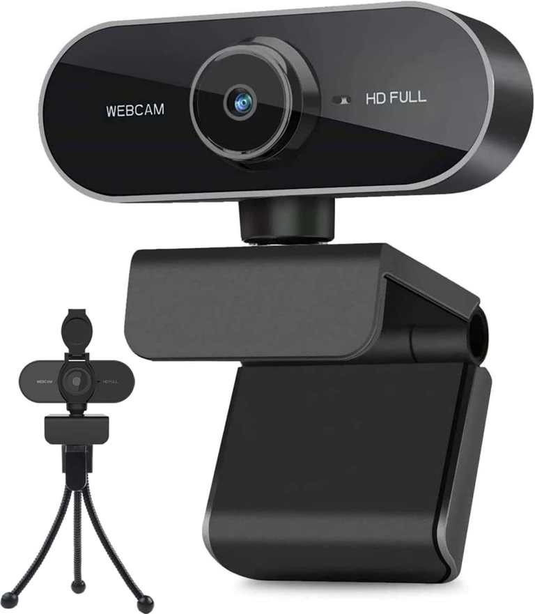 IFOAIR FHD 1080P Webcam for PC with Microphone