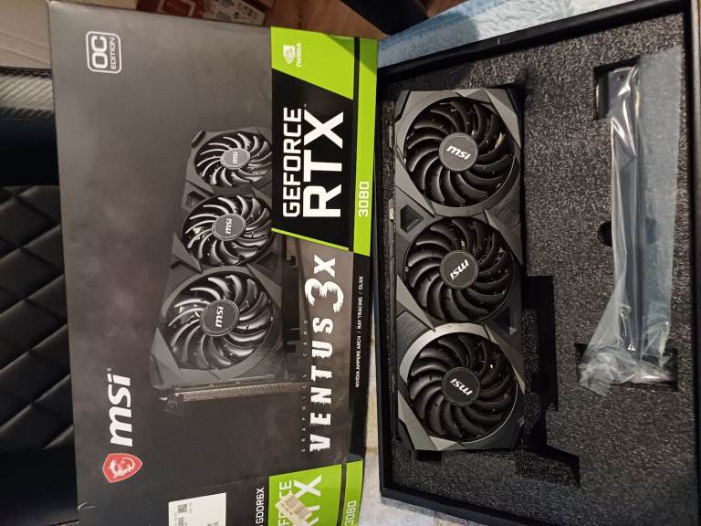 MSI NVIDIA GEFORCE RTX 3080 10GB VENTUS 3X OC