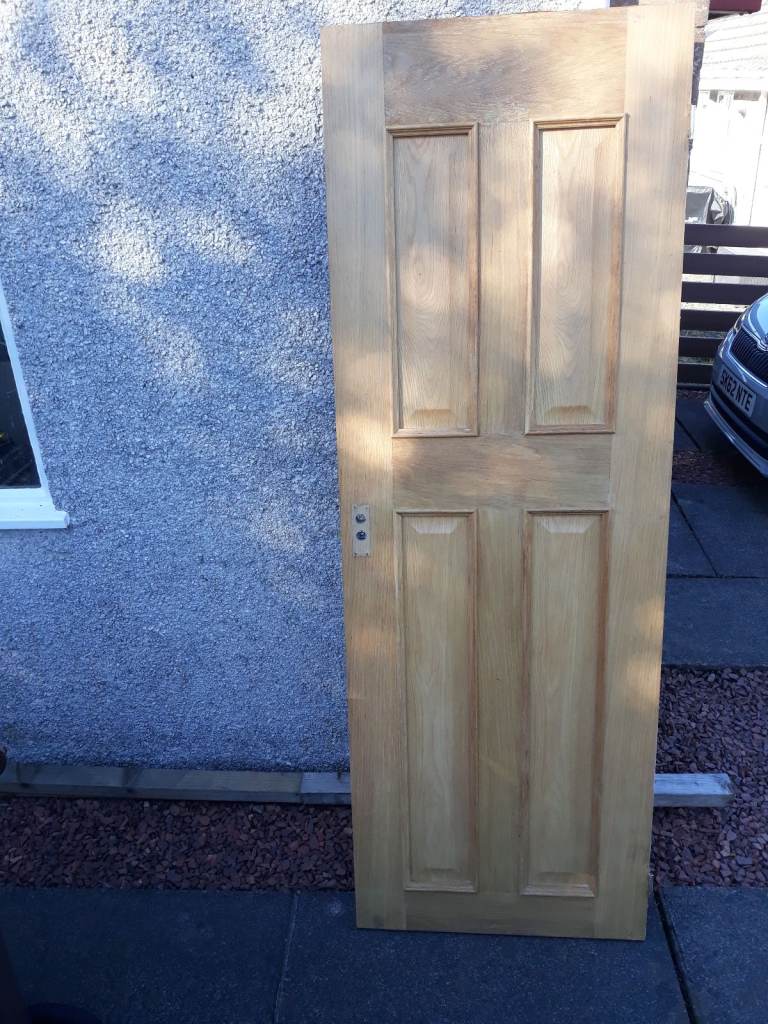FREE!!-----Oak veneered panelled door-----FREE