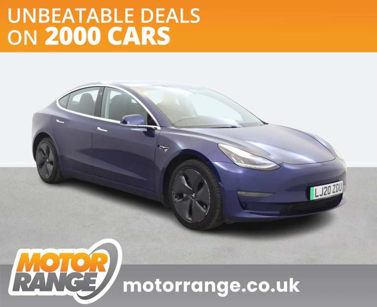 2020 Tesla Model 3 Long Range AWD 4dr Auto Saloon ELECTRIC Automatic