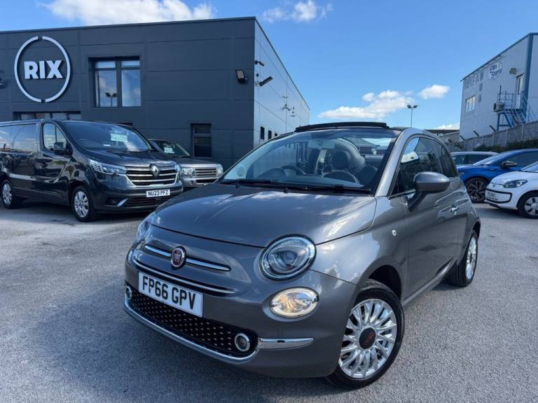 2016 Fiat 500C 1.2 ECO Lounge Convertible 2dr Petrol Manual Euro 6-2 OWNER CAR-BLUETOOTH-A Conver...