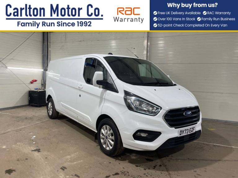 2023 Ford Transit Custom 2.0 320 EcoBlue Limited Panel Van 5dr Diesel Manual L2 H1 Euro 6 (s/s) (...