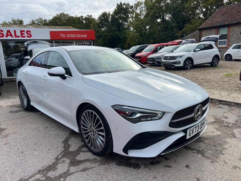 2023 Mercedes-Benz CLA 1.3 CLA180h MHEV AMG Line (Premium) Coupe 7G-DCT Euro 6 (s/s) 4dr COUPE Pe...