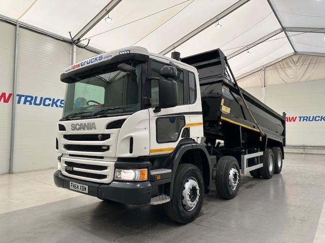 Scania P370 8x4 Rest Cab Steel Tipper Manual
