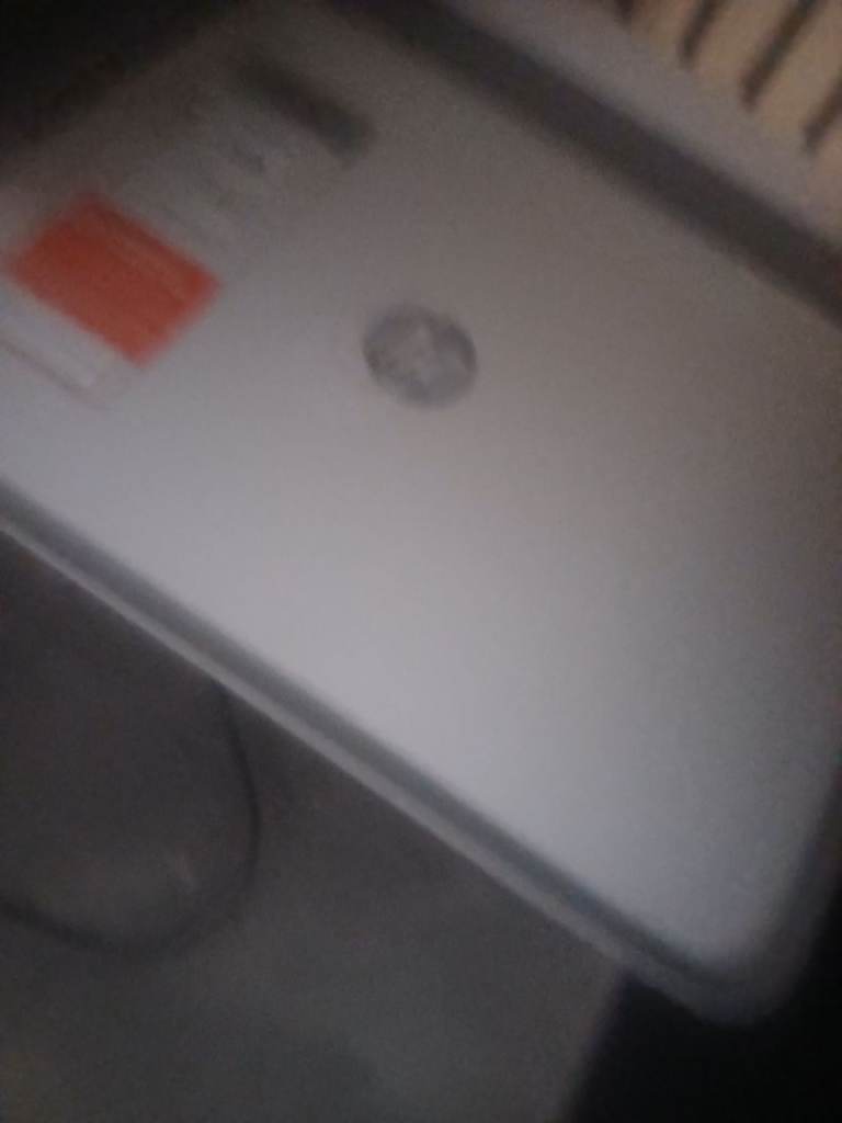 HP Printer/Scanner – White, Good Condition
