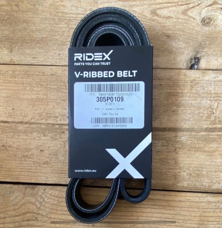 Mercedes C Class Ribbed Aux Belt 