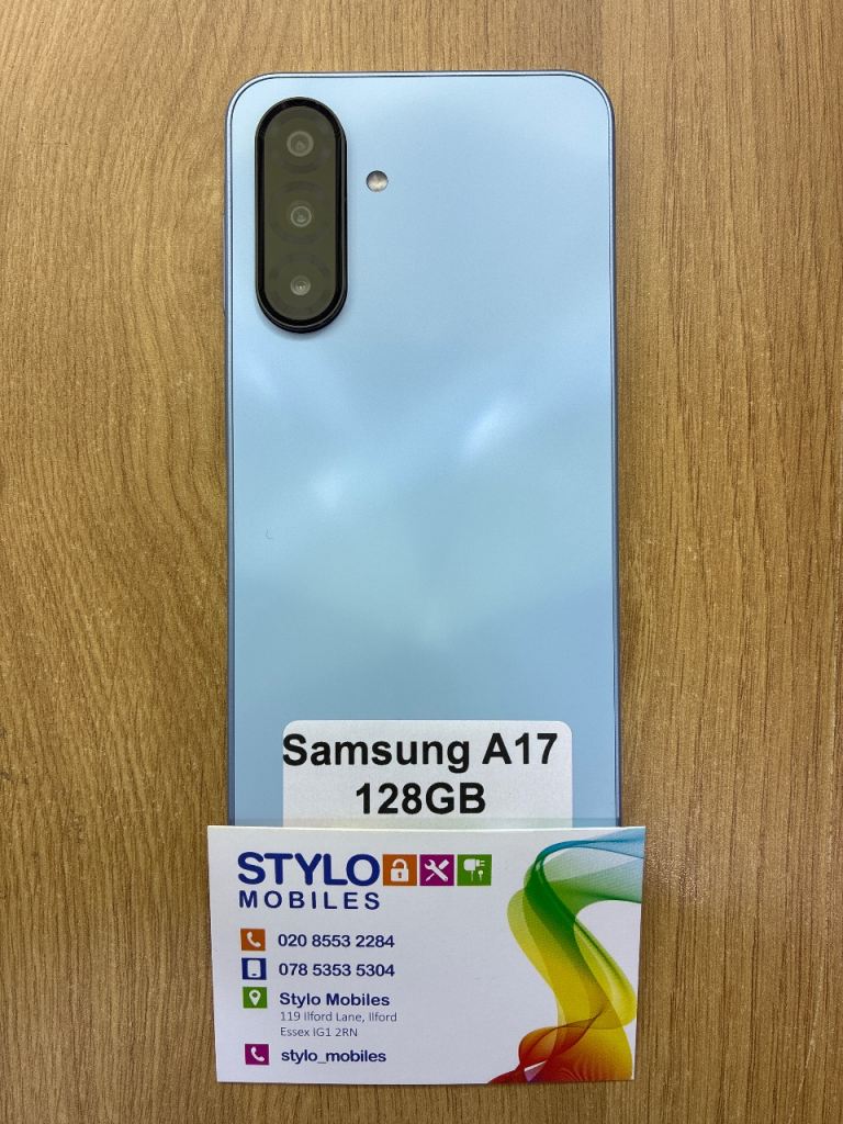 Samsung A17 128GB in Light Blue – NEW Phone
