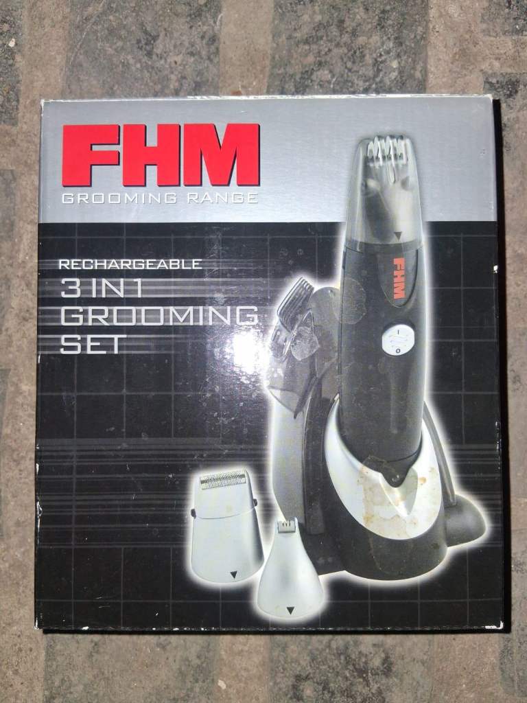 3 in 1 FHM GROOMING SET BOXED only £7