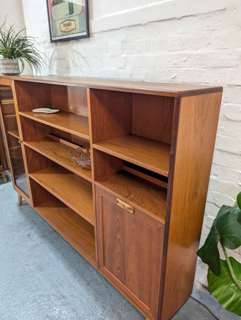 Mid Century Teak Bookcase Sideboard by G Plan 