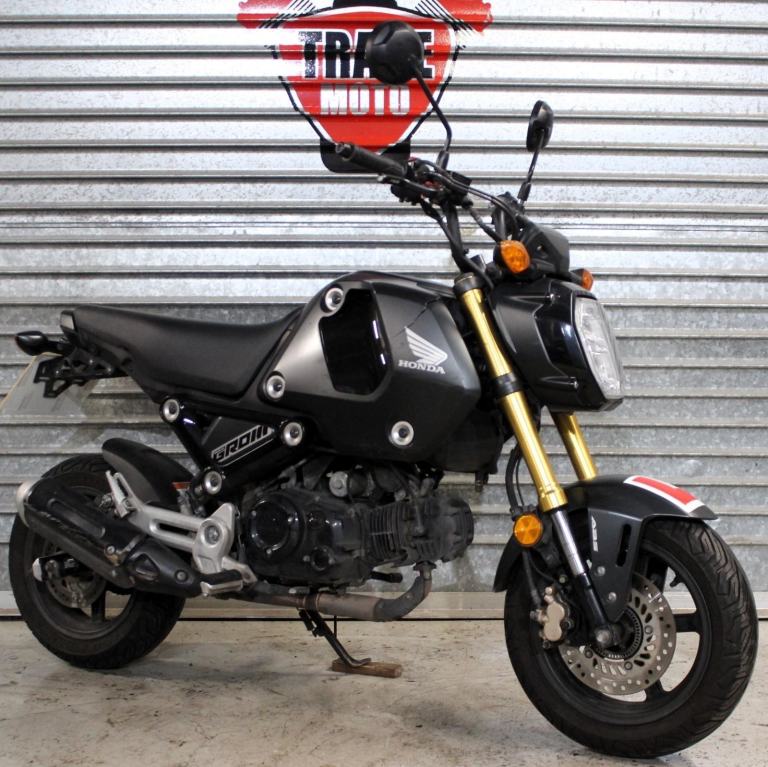 2021 21 HONDA MSX 125 GROM ABS BLACK TRADE SALE 7230 MILES NEWSHAPE MONKEY BIKE