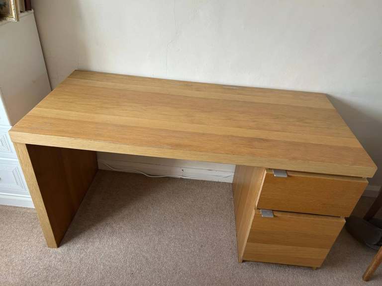 Office Desk with Drawer & Cupboard Study Computer 3