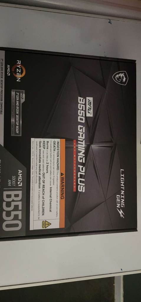 MSI B550 GAMING PLUS Motherboard – Brand New