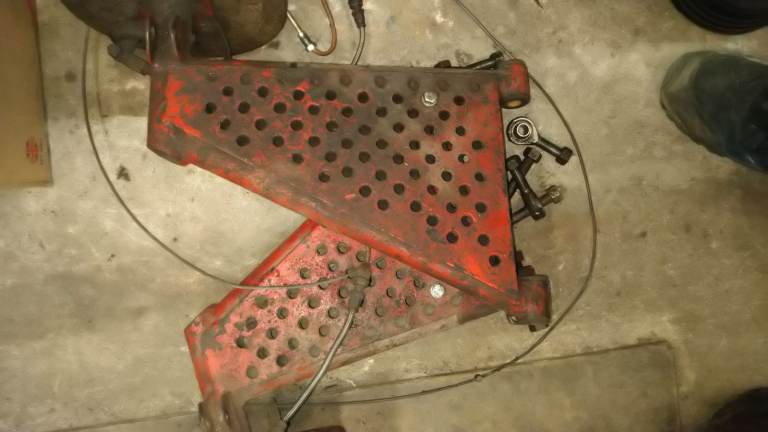 Classic mini rear race radius arms 