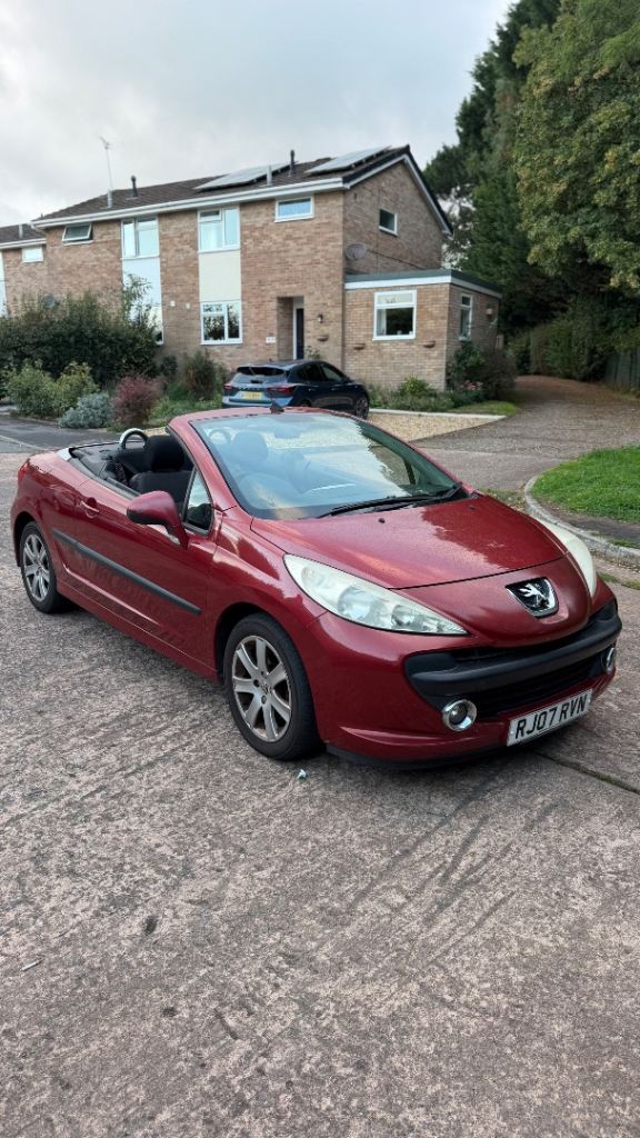 Peugeot, 207, Convertible, 2007, Manual, 1598 (cc), 2 doors