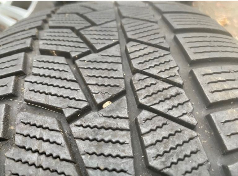 BMW M sport alloys 18 inch 3 4 Series F30 5x120 Silver x4 + Good Tyres 