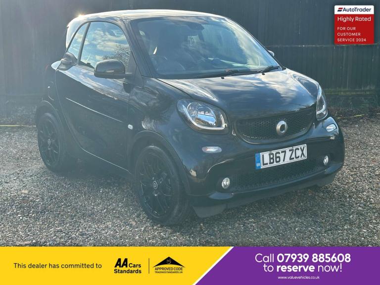 2018 smart fortwo 1.0 Prime Sport Premium Plus 2dr Auto COUPE PETROL Automatic