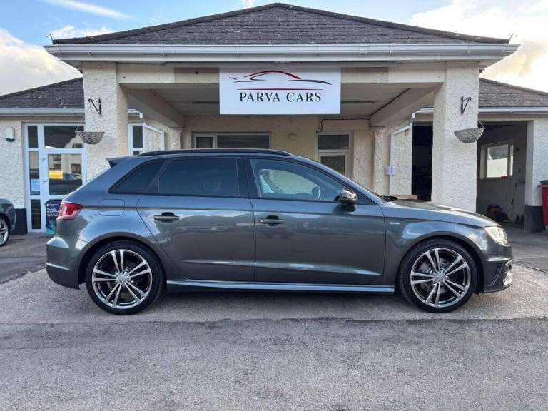 2015 Audi A3 1.8 TFSI Quattro S Line 5dr S Tronic [Nav] HATCHBACK PETROL Automatic