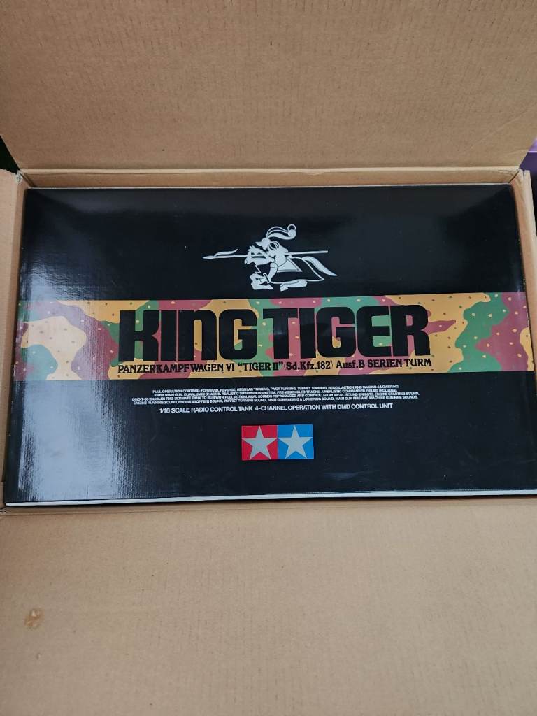 Tamiya King Tiger Tank Model Kit - New, Unopened