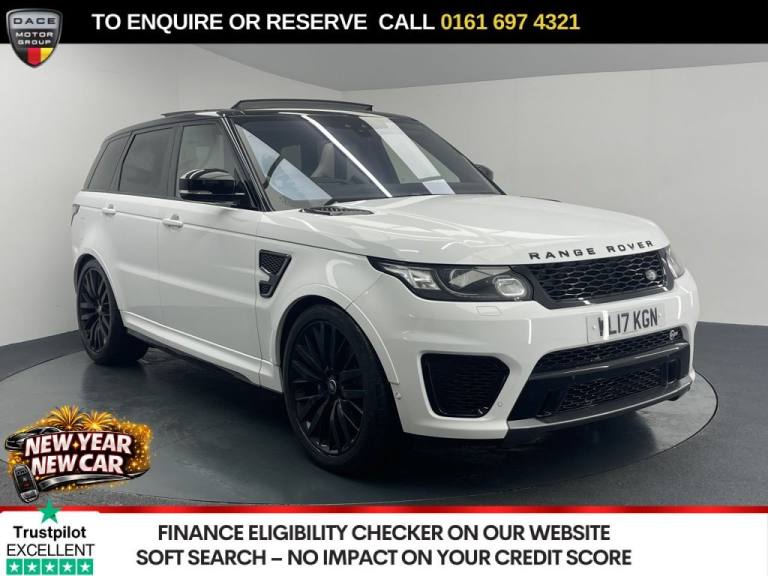 2017 Land Rover Range Rover Sport 5.0 V8 SVR SUV 5dr Petrol Auto 4WD Euro 6 (s/s) (550 ps) ESTATE...